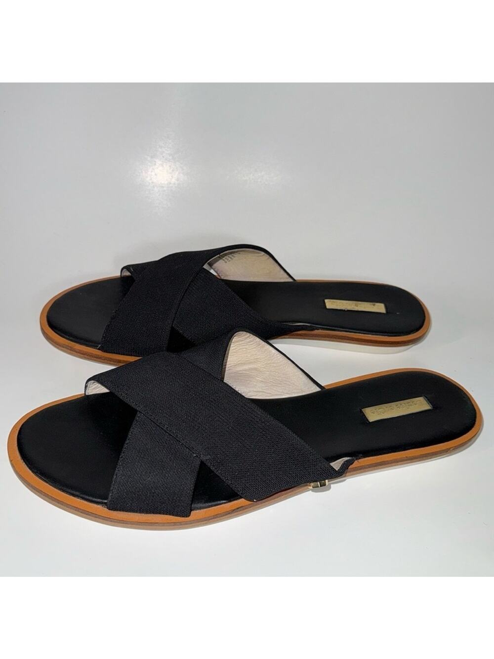 LOUISE et CIE Lo-Adalla Criss Cross Slide Sandal